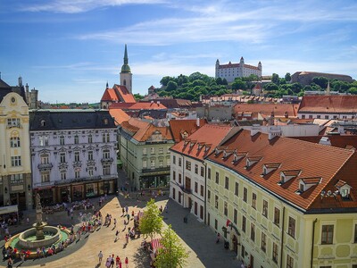 La ĉefplaco en Bratislava